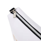 Schlappen Mooilo mit Schmucksteinen - weiß inkl. Tasche
