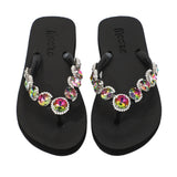 Mooilo Flip-Flop black Rainbow