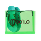 Flip Flops Mooilo mit Seestern türkis
