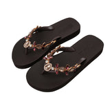 Mooilo Flip-Flop Dora dunkebraun