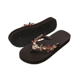 Mooilo Flip-Flop Dora dunkebraun